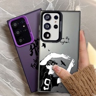 Haikyuu Karasuno Volleyball Anime Luxury Phone Casing for Samsung S25 Ultra S23 S24 FE A55 5G Qualit