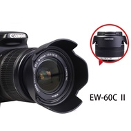 Bizoe EW-60C Camera Lens Hood for Canon EF-S 18-55mm f 3.5-5.6 IS USM 3000D 1300D 1500D 450D 500D 55