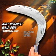 arit sabit pengaritan rumput cap HISR bahan baja per kuat dan tajam