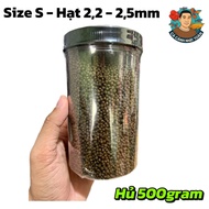 THỨC ĂN CÁ CHÉP SƯ TỬ JM AQUA TAIWAN CAO CẤP (HỦ 500G)