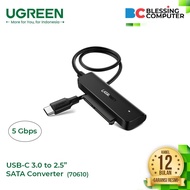 UGREEN 70610 USB-C 3.0 to 2.5inch SATA Converter 50cm 5Gbps