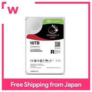 Seagate IronWolf Pro 3.5 [3 years data recovery] 18TB HDD (CMR) 24-hour operation RV sensor for PC NAS ST18000NE000