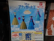 三上屋 行版 DISNEY 迪士尼 魔雪奇緣 冰雪奇緣 角色 服裝支架 造型擺設 扭蛋 1套4款 冰雪之女王 安娜 愛莎 ANNA ELSA FROZEN CAPCHARA HEROINE DOLL
