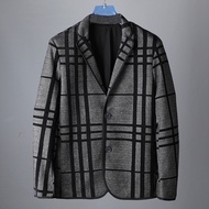 ✨2025✨ raya baju jaket lelaki  European Goods Fashion Brand Original Single Fashion Men's Suit Autum