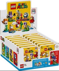 （原箱 未開 16盒 $630) lego 71410 Super Mario series 5 全套 8款 minifigures