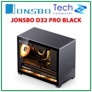 Jonsbo D32 Pro Case Black Tempered Glass Supports Main M ATX Mini ITX Genuine Modern Design