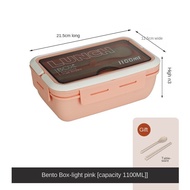 , , en.ph 1400ml Lunch Box Wheat straw Bento lunch Thermal Bag student lunch box Japanese lunch bo