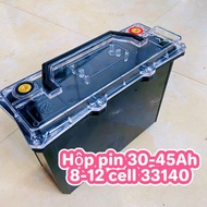 Absolutely waterproof 8-12 cell 33140 battery box.