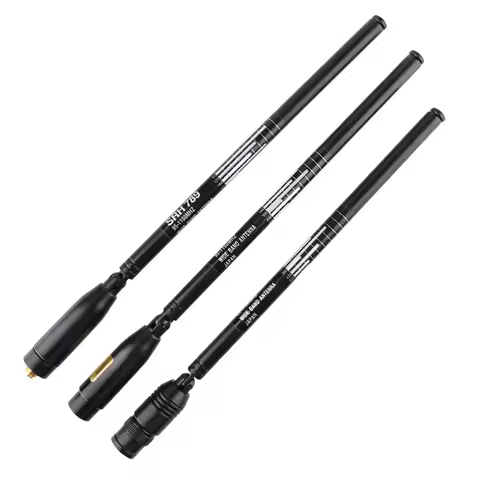 SRH-789 SRH789 wide band Antenna AM/FM radio SMA female 95-1100MHz omni foldable