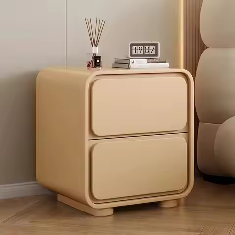 Cabeceira Designer Nightstands Para White Nordic Salon Dresser Side Smart De Table Bedroom Quarto Mo