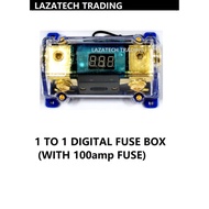 Digital Fuse Box / Power Amp Fuse Box (1 TO 1) @ (1 TO 2)