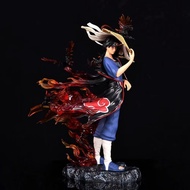 Naruto Figure MRJ Uchiha Itachi Crow Itachi Writing Round Eye Two-Dimensional Anime Figure Model Orn