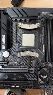 ASUS TUF Gaming B550M-PLUS + Ryzen 5 5600G 套裝