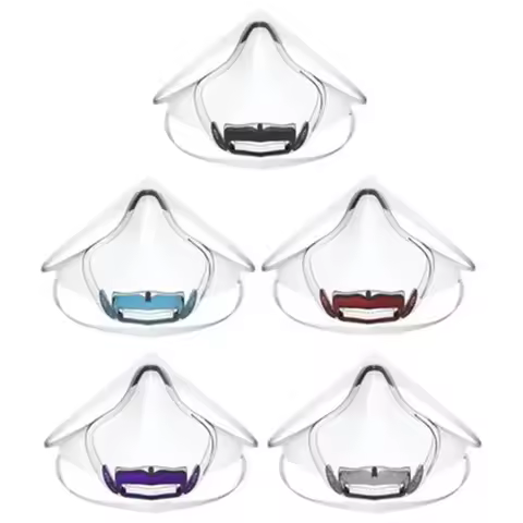 Protective Mask Transparent Mouth Cover Adult Durable Mask Face Shield Combine Plastic Reusable Anti
