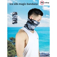 Bandana Headband Motorcycle Buff Mask Rider Mask Anti UV Penutup Muka Rider Topeng Muka Rider Camouf