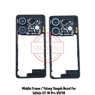 Middle Frame - Middle Bone Bezel - Bezzel Infinix GT 10 Pro X6739 Casing Frame