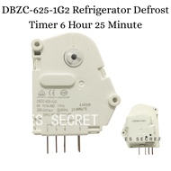 DBZC-625-1G2 Refrigerator Defrost Timer 6 Hour 25 Minute