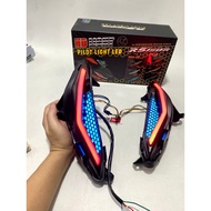 Audi I8 demi kit mounted like original for WINNER V1 / GTR car, color adjustment with APP I8 Ble
