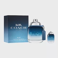 【COACH】時尚藍調淡香水40ml(贈隨機小香乙瓶)