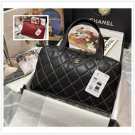 CHANEL Handbag, Shoulder Bag, Shoulder Bag, AS3047A181 Medieval Rhombus Outer Stitching Bowling Pill