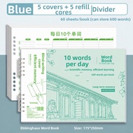 BAIZHI | Ebbinghaus Forgetting Curve Student Binder for English Words Memorization