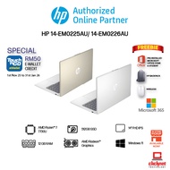 HP 14-EM0225AU/ 14-EM0226AU 14" FHD Laptop ( Ryzen 7 7730U, 12GB, 512GB SSD, ATI, W11, HS+M365 )