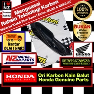 【Ready Stock】Honeycomb Carbon Part – NZ Carbon Exhaust Cover 2 for Honda Forza NSS 250