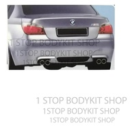 BM E60 REAR BUMPER (M5)  (FIBERGLASS) SKIRT LIP BODYKIT