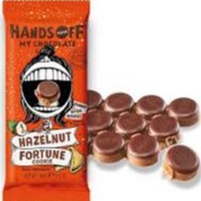 Hands Off Hazelnut Fortune Cookies Chocolate 100g