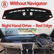 Dashboard Cover Board Anti-Slip Mat Protect Pad Car Sunshade Carpet Dashboard Cover for BMW 3 Series