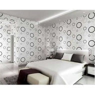 COD - PAKET WALLPAPER STIKER DINDING TERMURAH PAKET 8ROLL ( BUY 7 GET 1 FREE ) Stiker Dinding Motif