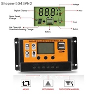[RE] LCD Solar Controller 12V/24V 30A 20A 10A Solar Charge Regulator PWM Battery Charger LCD Display