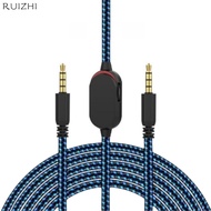 Gaming Headsets Audios Cable for AW720H/AW310H/AW510H/988 Headphone Cable with Inline Volumes Contro