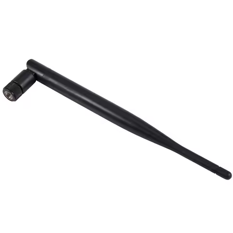 #195K Dual Band 433MHZ 7DBi RP-SMA High Gain WiFi Wireless Antenna (black)