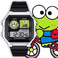 [Watch] Sanrio Big-Eyed Frog Watch Elementary School Students Gift with Alarm Clock Mute Luminous Un