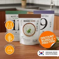 Mixed set Korean Seaweed & Kelp Noodles and Tofu noodles Set with Soba and Bibim Sauce Low Calorie