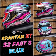 หมวกกันน็อค ID SPARTAN  BT รองรับ Blutooth มีให้เลือกหลายสี  3 Size ( หมวกกันน็อค จาก INDEX )