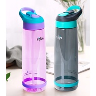 EPLAS MODERN Sport Water Bottle With Straw & Handle,Travel Tumbler, Botol Air 850ml, 550ml , 1000ml