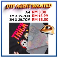 DTF Custom printing dtf film printing Iron On Heat Transfer Patch  head press film DTF Heatpress Fil