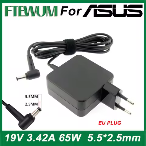 19V 3.42A 65W 5.5*2.5mm For ASUS AC Laptop Notebook Power Adapter Charger Zenbook S46CA X550V X550CA