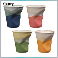 [fixory] 350ml (11.84) Ceramic Mug - Ideal for Tea, Lattes, Juices, Restaurants And Dining Rooms - G