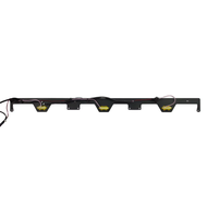 Universal Raptor Style Amber Light Kit Grill 3 Yellow LED Lamp Fit For 2019-2021 Ford Ranger Afterma