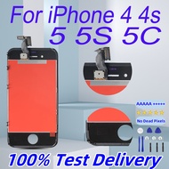 5s 4 4s LCD Display For iPhone 4 4S touch srceen Digitizer Replacement For iPhone 5 5c 5s SE 4s 4 LC