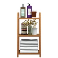 三層 木製多功能書架 儲物層架 收納櫃 置物架 層板可調節高度 - 42