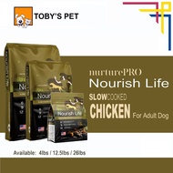 Nurture Pro Nourish Life Chicken Formula For Puppy & Active Adult Dog (Available Size: 4lbs / 12.5lb