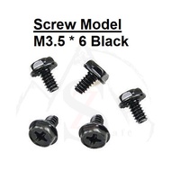 1pcs PC Computer Screw for PC Casing screw, Computer case screw, Graphic Card, Power supply M3.5*6 s