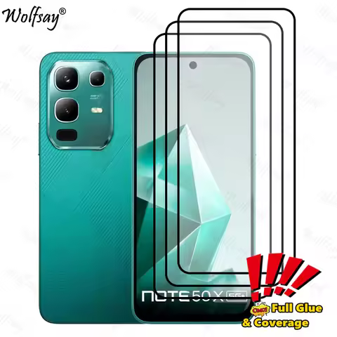 Full Cover Screen Protector For Infinix Note 50X Tempered Glass For Infinix Note 50X Screen Glass Fo