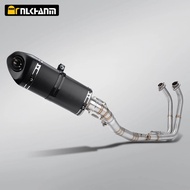 Z400 Ninja400 Motorcycle exhaust full system modification full section with AK escape muffler for Ni