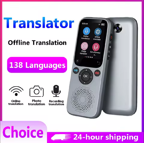 Language Translator Offline Photo Translation WiFi Portable Translator 138 Languages Translator Devi