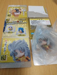 聖鬥士星矢 大頭Q版盒蛋1 隱藏 特别版 sp secret 蚊香眼 假教皇 黃金超像聖衣 神話 邪惡雙子灰髮 撒卡 撒加 Saga 1款 petit chara land mini big head